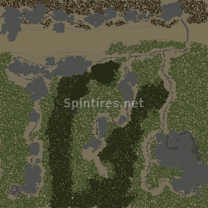 Карта «Turun Naik Asoyy» для Spintires v03.03.16