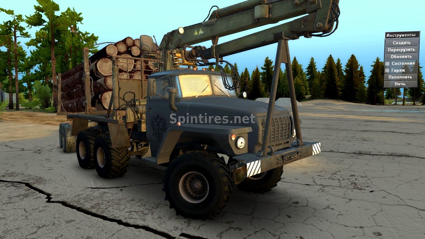 Урал-4320 «Дефолт+» версия 2 для Spintires v03.03.16
