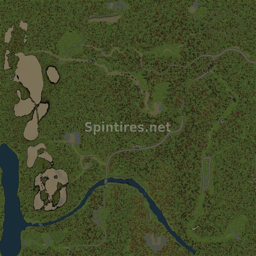 Карта «Анисимово» для Spintires v03.03.16