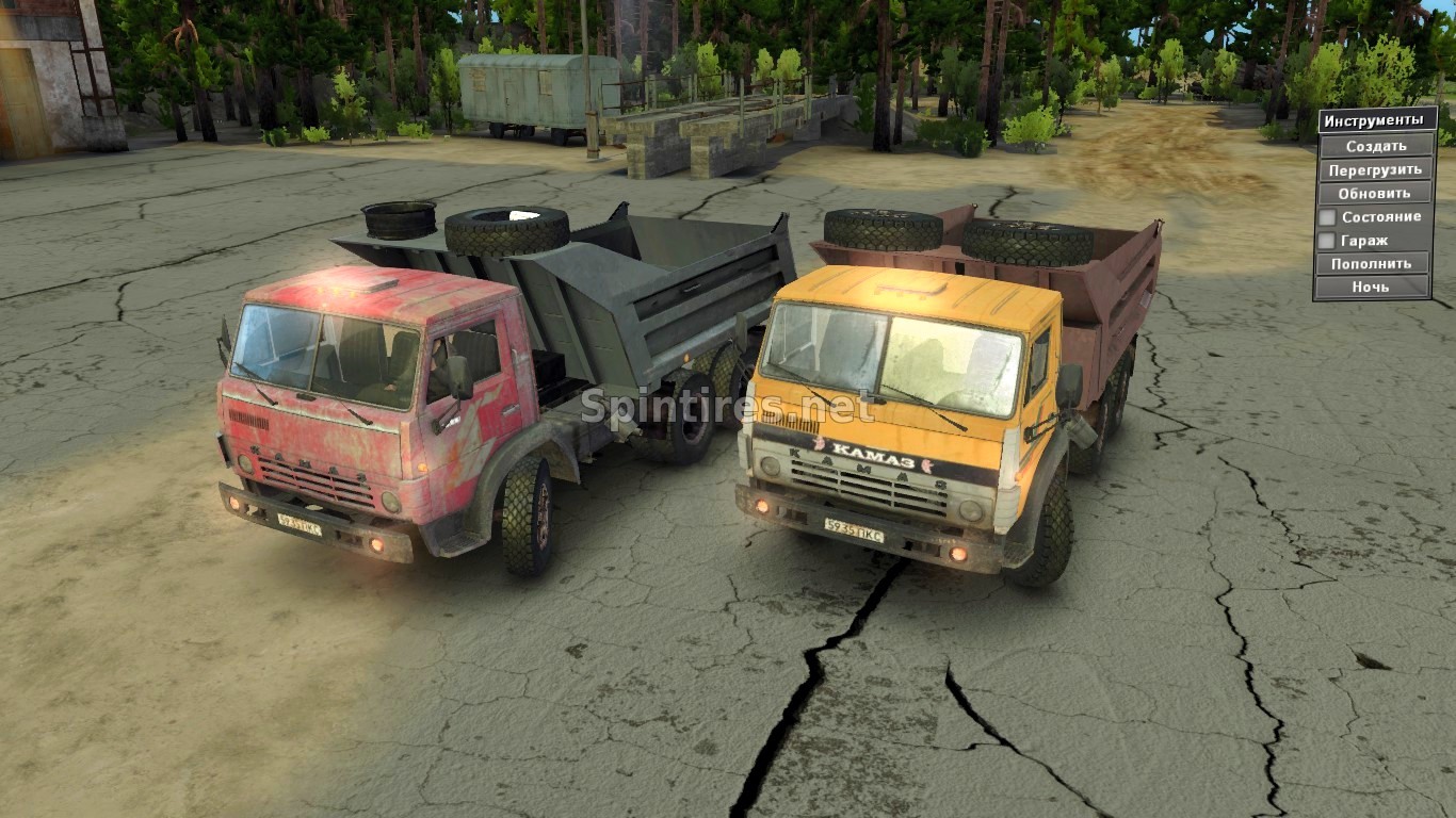 Камаз-5511 Обновление 08.10.17 для Spintires v03.03.16