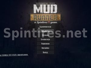 Русификатор для Spintires: MudRunner (vTechnical Test) для Spintires 
