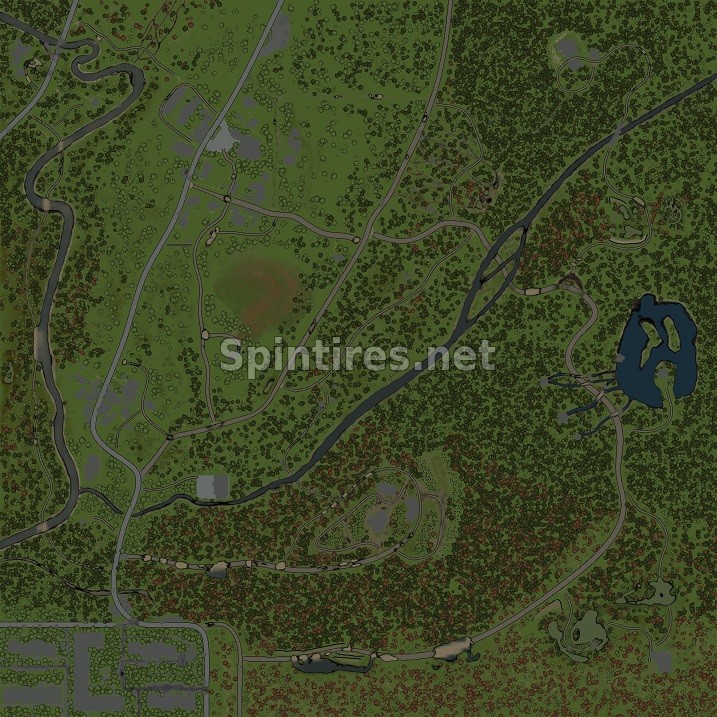 Карта Вблизи Соликамска для Spintires v03.03.16