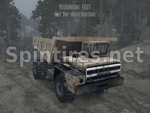 Мод БелАЗ 540 для Spintires MudRunner