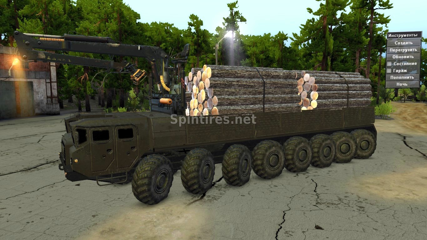 Маз-7410 long для Spintires v03.03.16