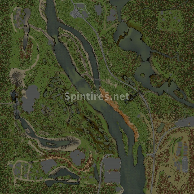 Карта «Джем» для Spintires 