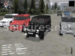 Mercedes-Benz G65 AMG версия 1.1 для Spintires v03.03.16