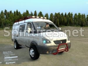 ГАЗ-2705 «Газель» для Spintires v03.03.16
