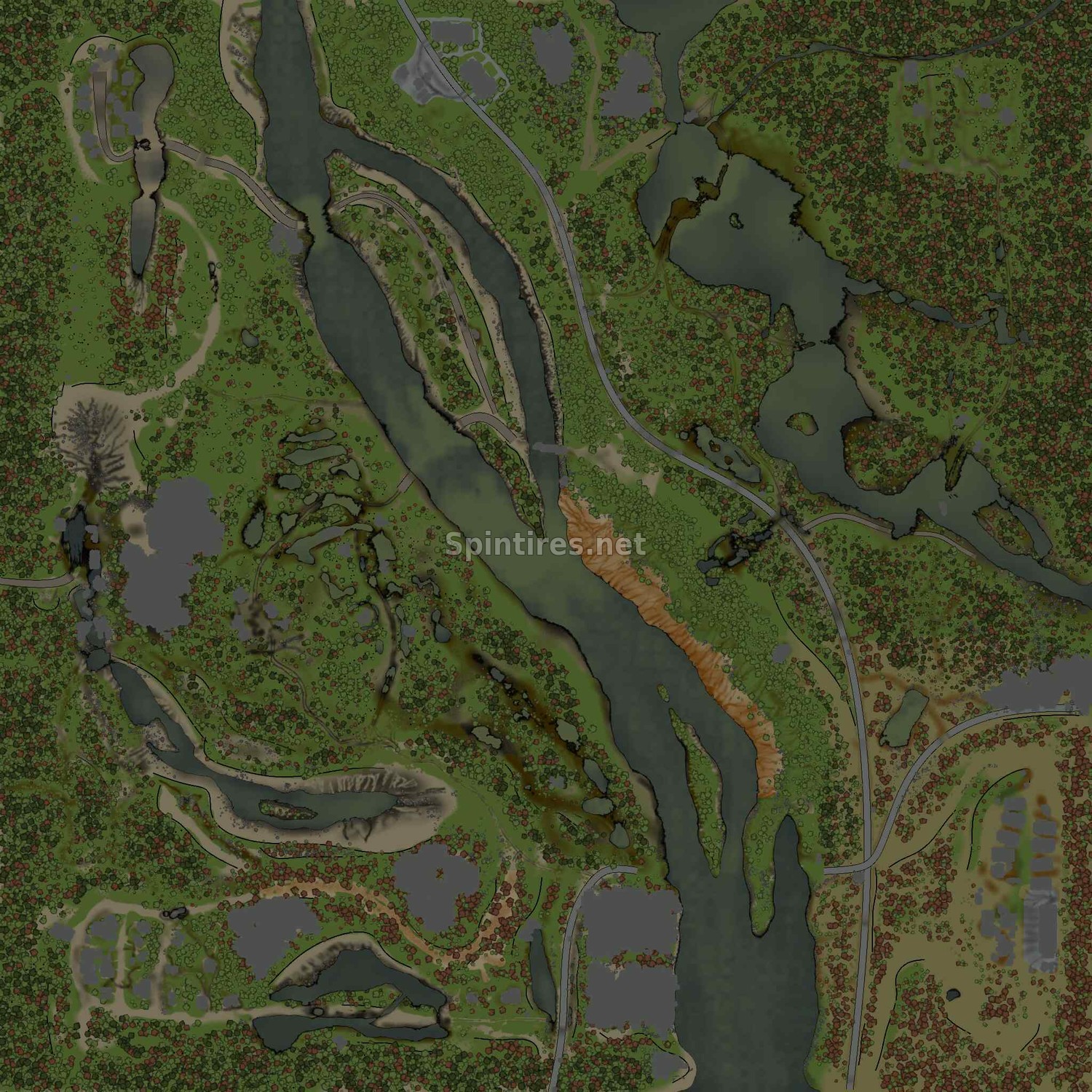 Карта «Джем» для Spintires 03.03.16