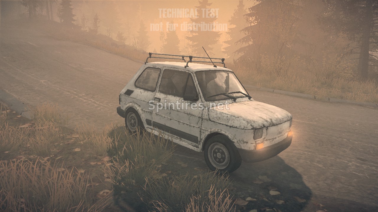 Мод Fiat 126 для Spintires MudRunner
