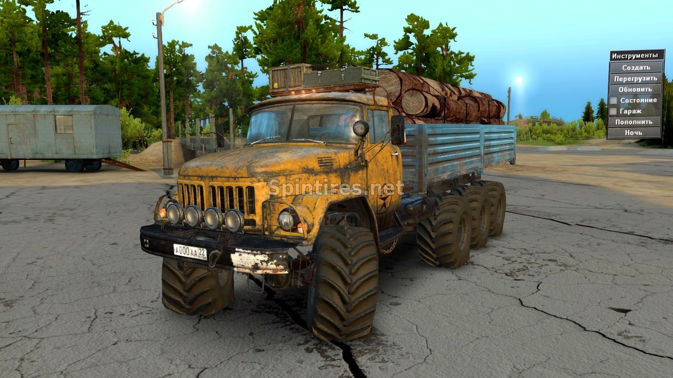 Зил-131 8x8 версия 2 для Spintires v03.03.16