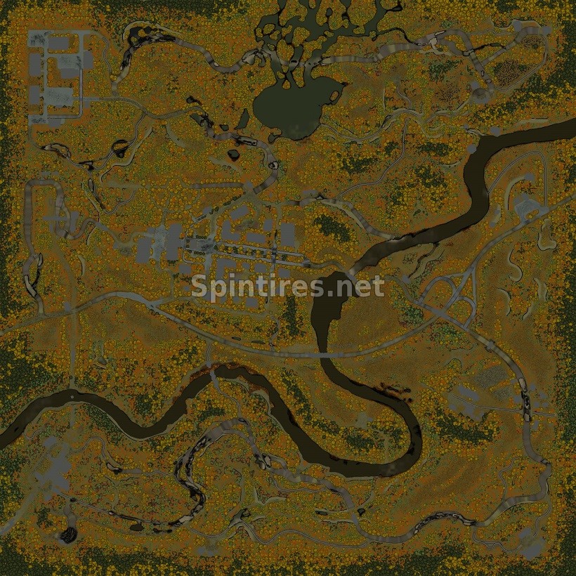 Карта «Осеннее настроение» версия 1 для Spintires v03.03.16