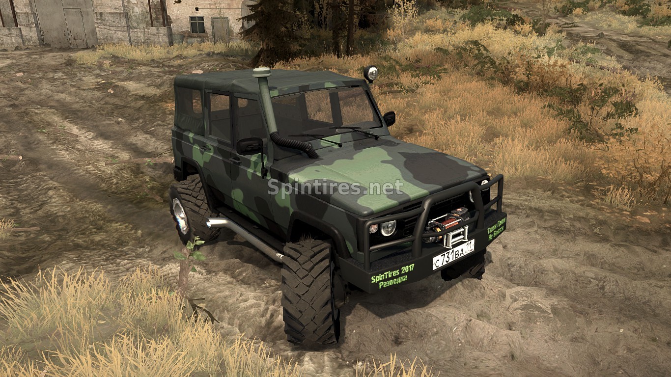 УАЗ-3172 Разведчик  Spintires: MudRunner для Spintires 