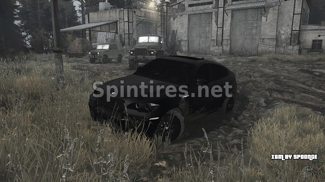 BMW X6 M версия 1 для Spintires: MudRunner для Spintires 