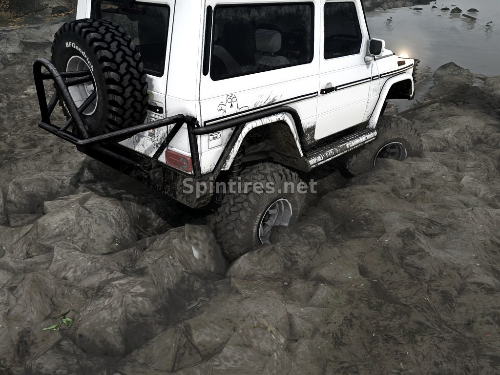 Убираем куски грязи с колёс для Spintires: MudRunner для Spintires 
