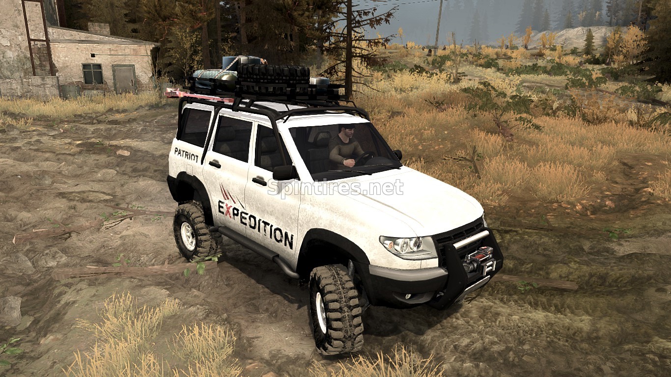Уаз Patriot «Wayfarer» для Spintires: MudRunner для Spintires 