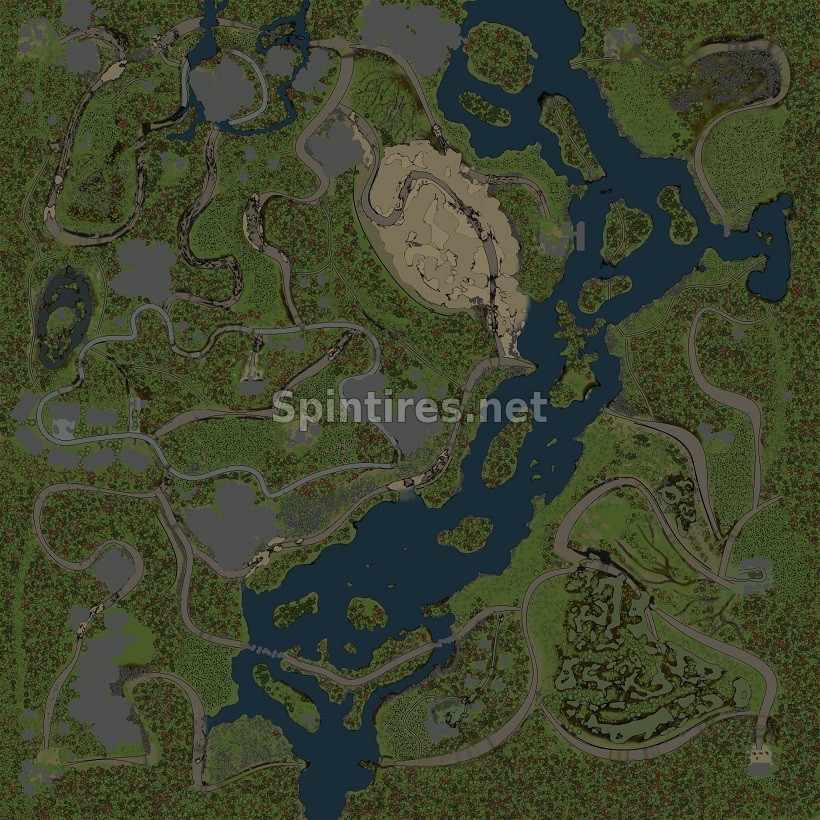 Карта «32x32» для Spintires v03.03.16