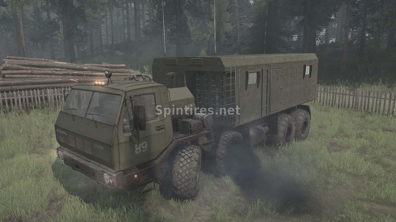 Краз-6316 «Сибирь» для Spintires: MudRunner для Spintires 