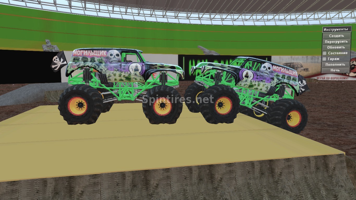 Арена «MonsterStorm» для Spintires v03.03.16