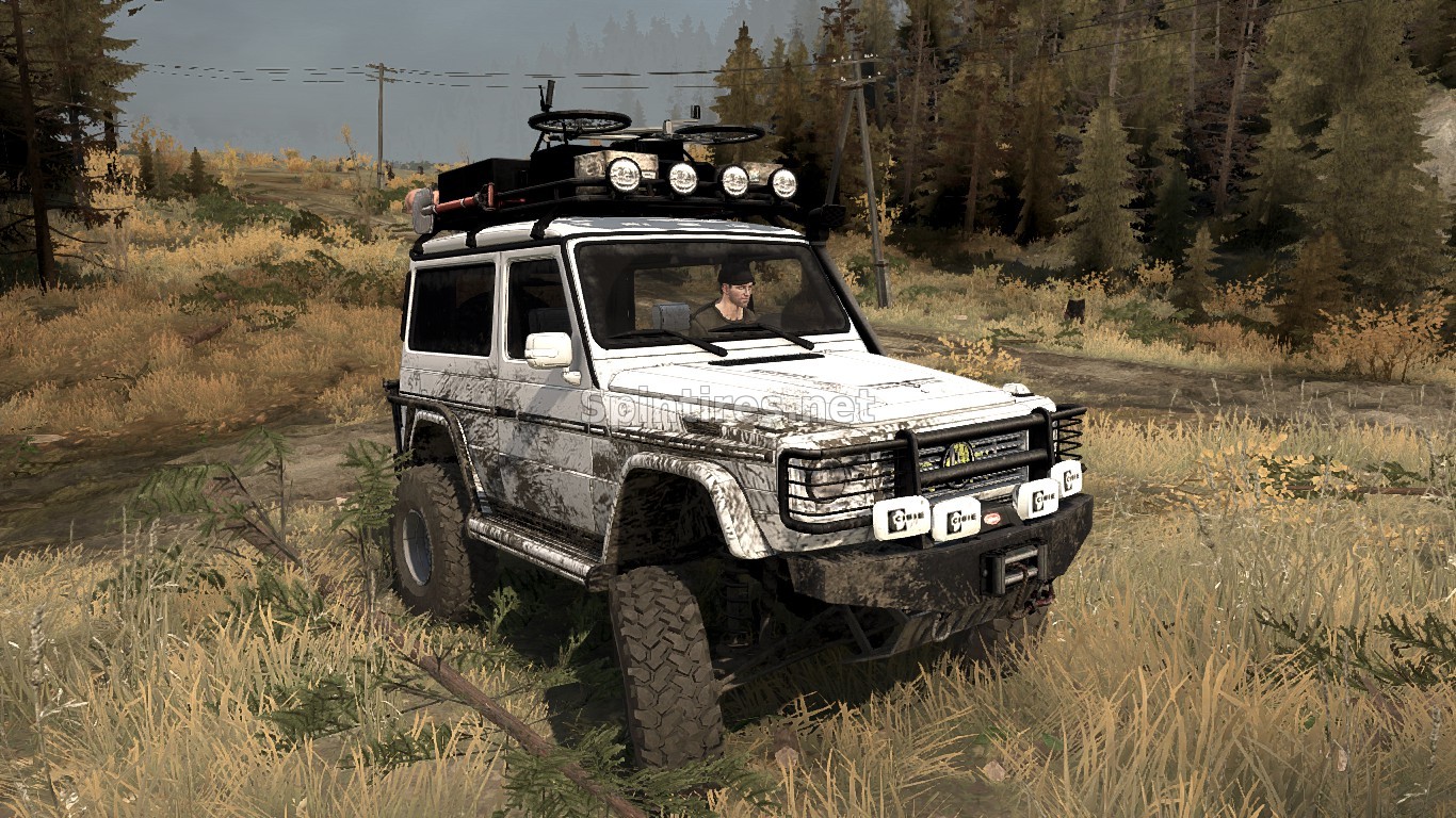 Mercedes-Benz G500 «Tourist version» для Spintires: MudRunner для Spintires 