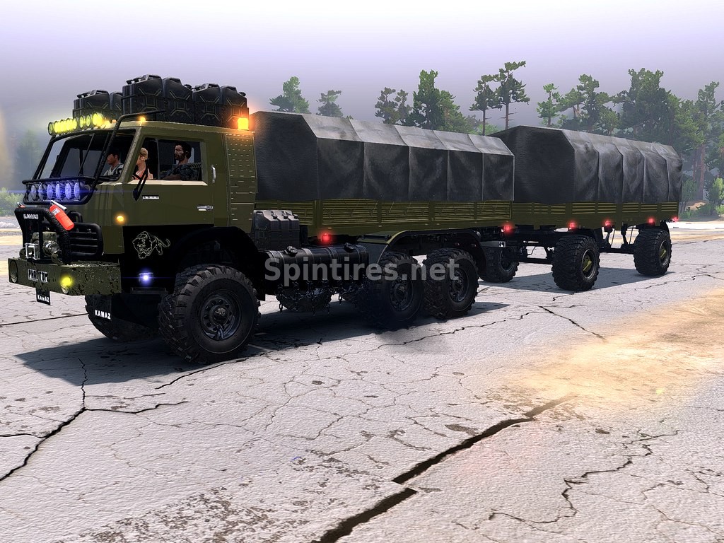 КамАЗ-4310 «Phantom» Обновление 25.10.17 для Spintires v03.03.16