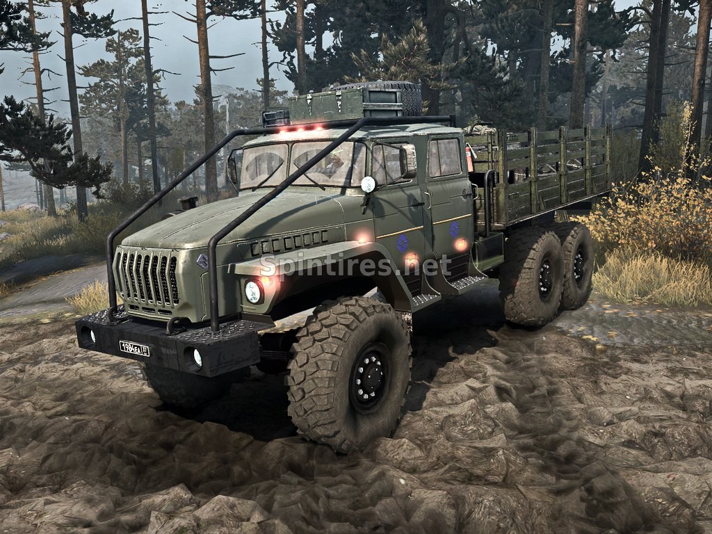 Урал 4320-1912-60 версия 01.11.17 для Spintires: MudRunner для Spintires 