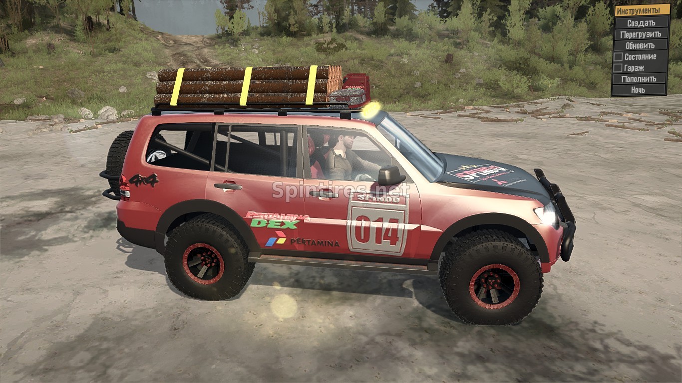 Mitsubishi Montero для Spintires: MudRunner для Spintires 