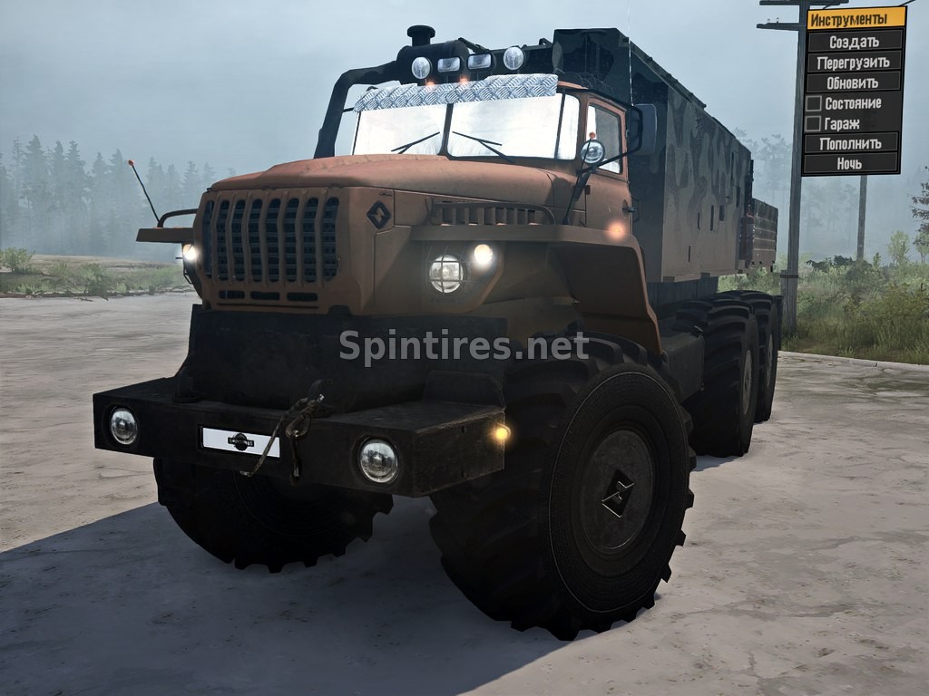 Урал «Polarnik» для Spintires: MudRunner для Spintires 