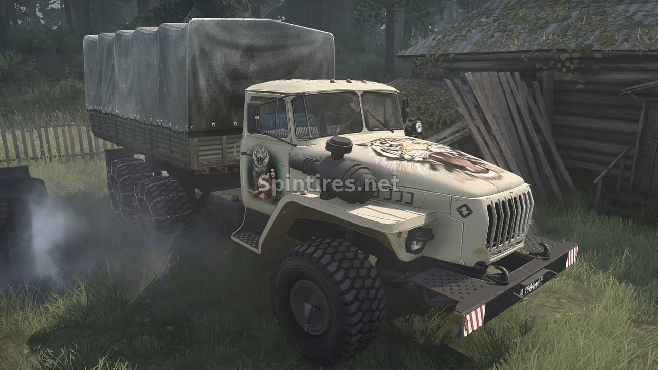Урал-4320 для Spintires MudRunner для Spintires 