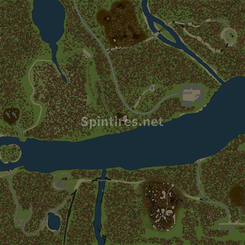Карта «Забытый лес» для Spintires v03.03.16