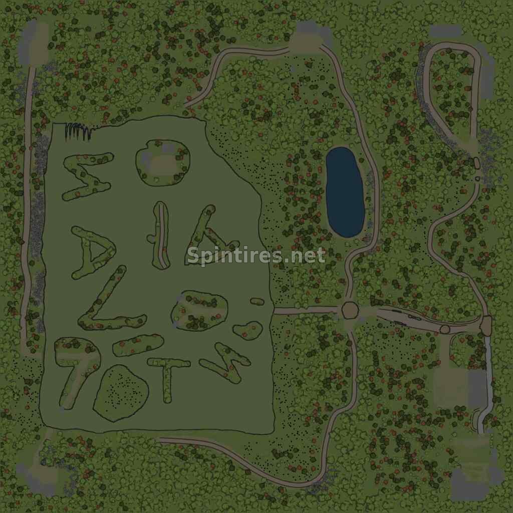 Карта "Пеньково" для Spintires MudRunner
