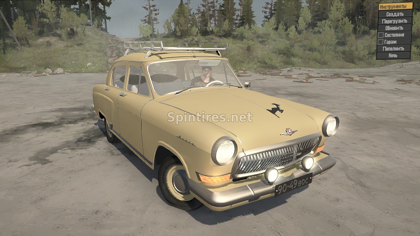 Газ-21 для Spintires: MudRunner для Spintires 