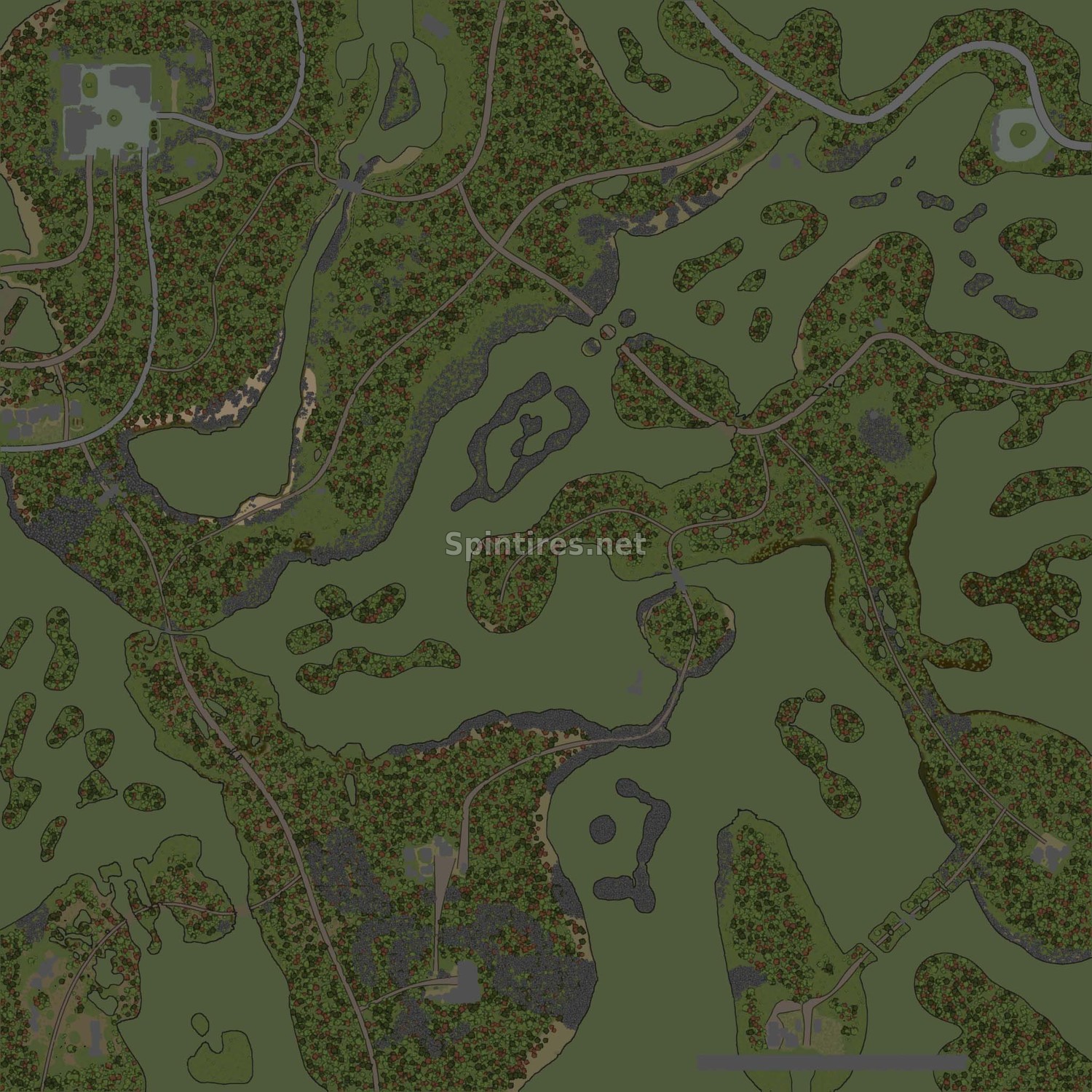 Карта «Tutto intorno all’acqua» для Spintires: MudRunner для Spintires 
