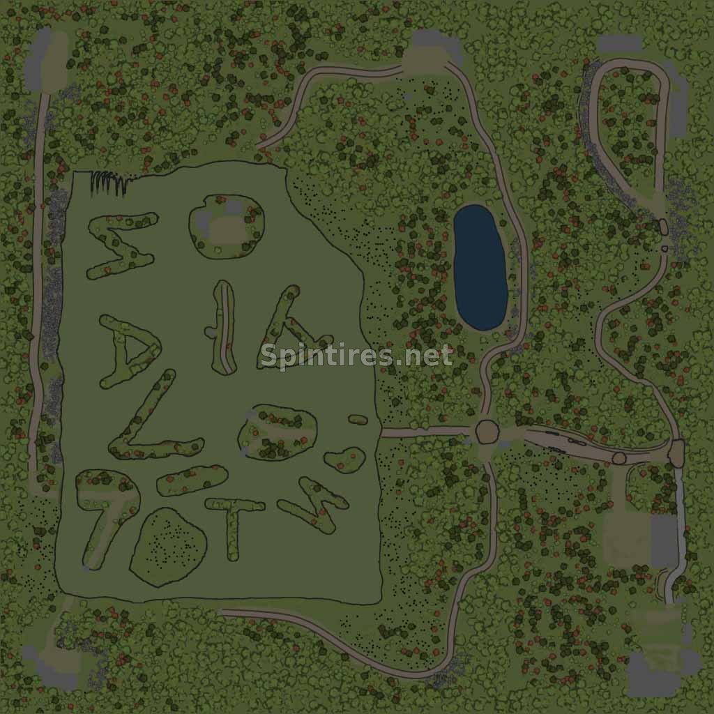 Карта «Пеньково» для Spintires: MudRunner для Spintires 