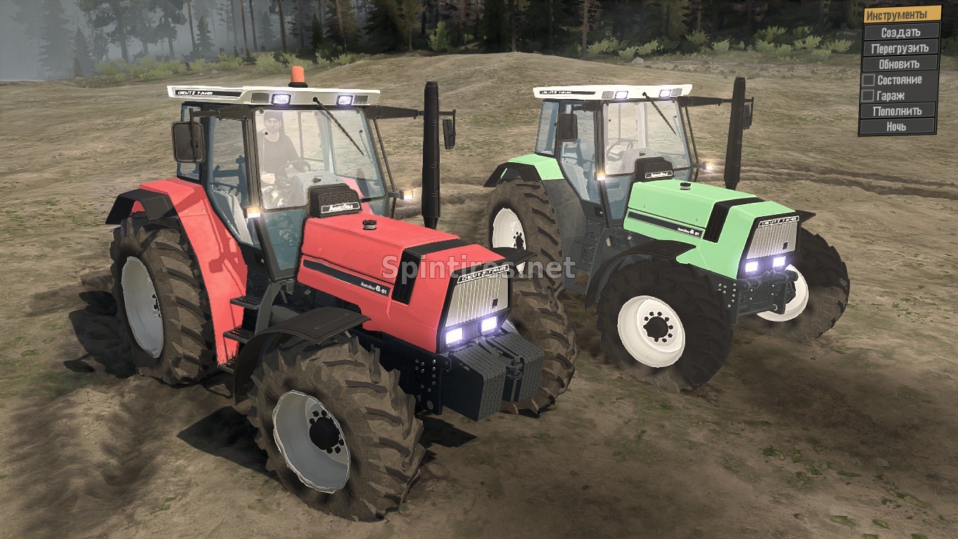 Deutz Agro 661 для Spintires: MudRunner для Spintires 