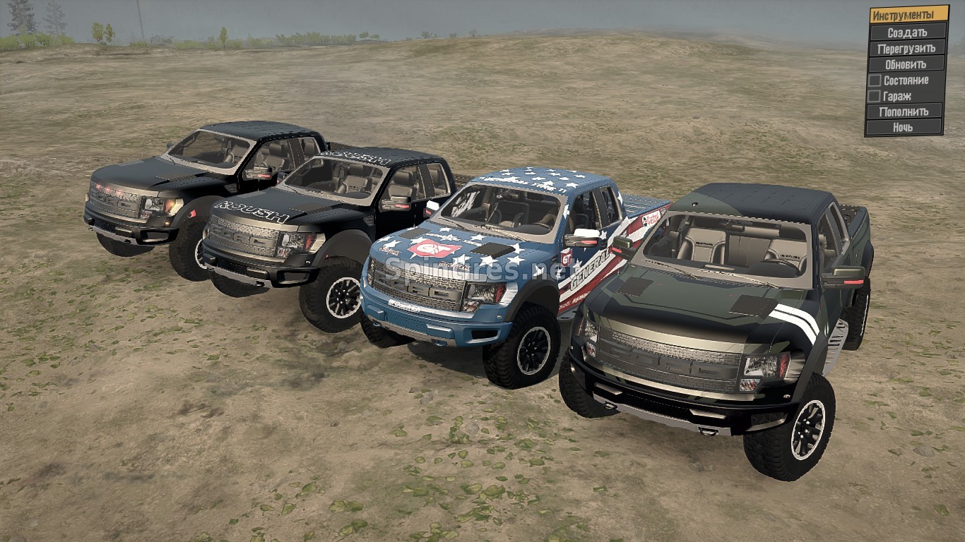 Ford Raptor F150 для Spintires MudRunner для Spintires 