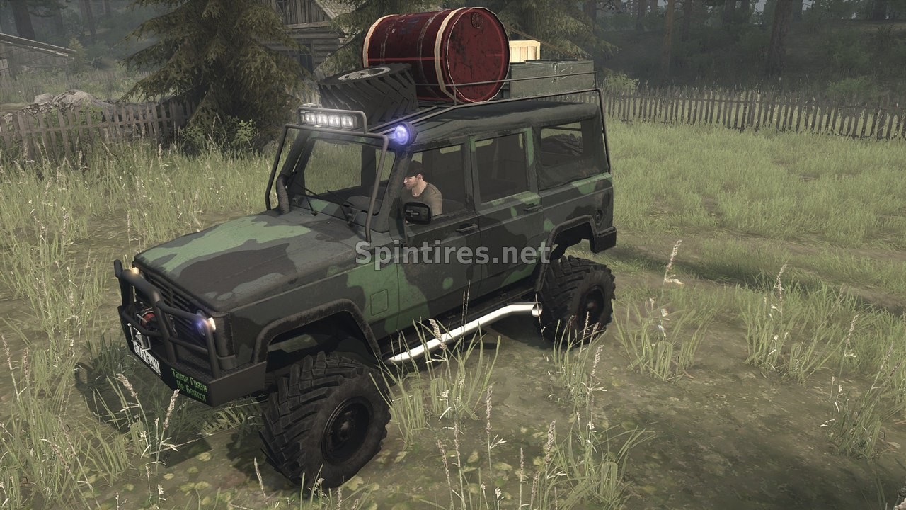 УАЗ 3172 «Разведчик» Обновление 17.11.17 Spintires: MudRunner для Spintires 