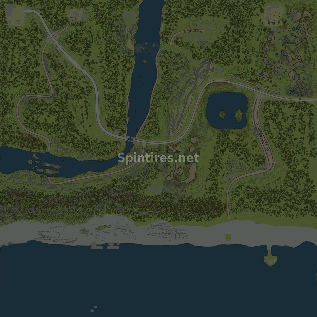 Карта «Море» для Spintires: MudRunner для Spintires 