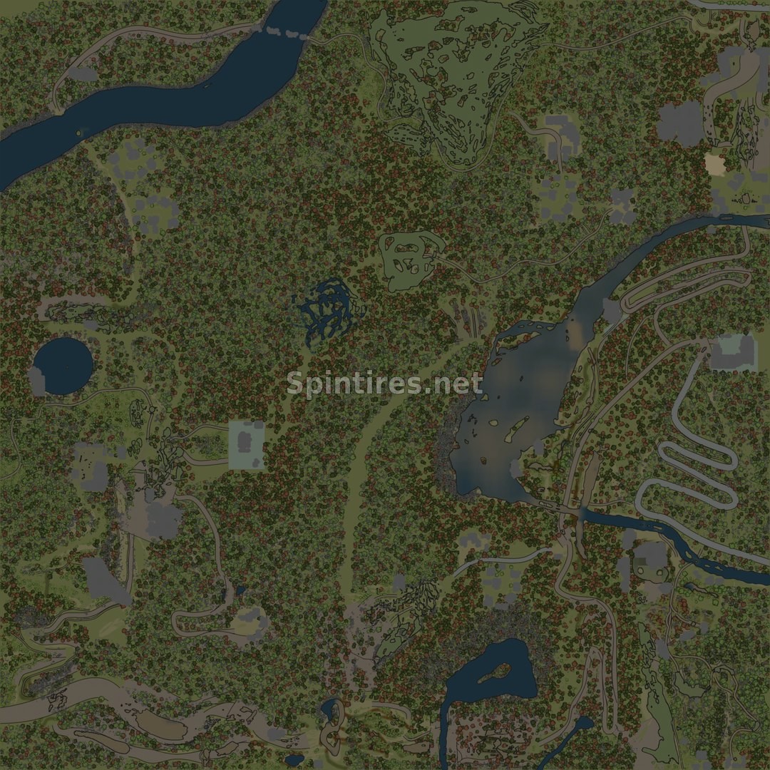 Карта «Водоворот» для Spintires: MudRunner для Spintires 