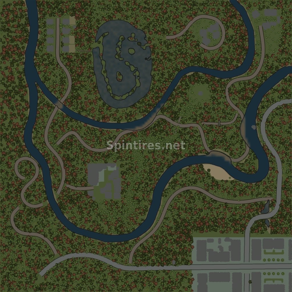 Карта «Климов» для Spintires: MudRunner для Spintires 