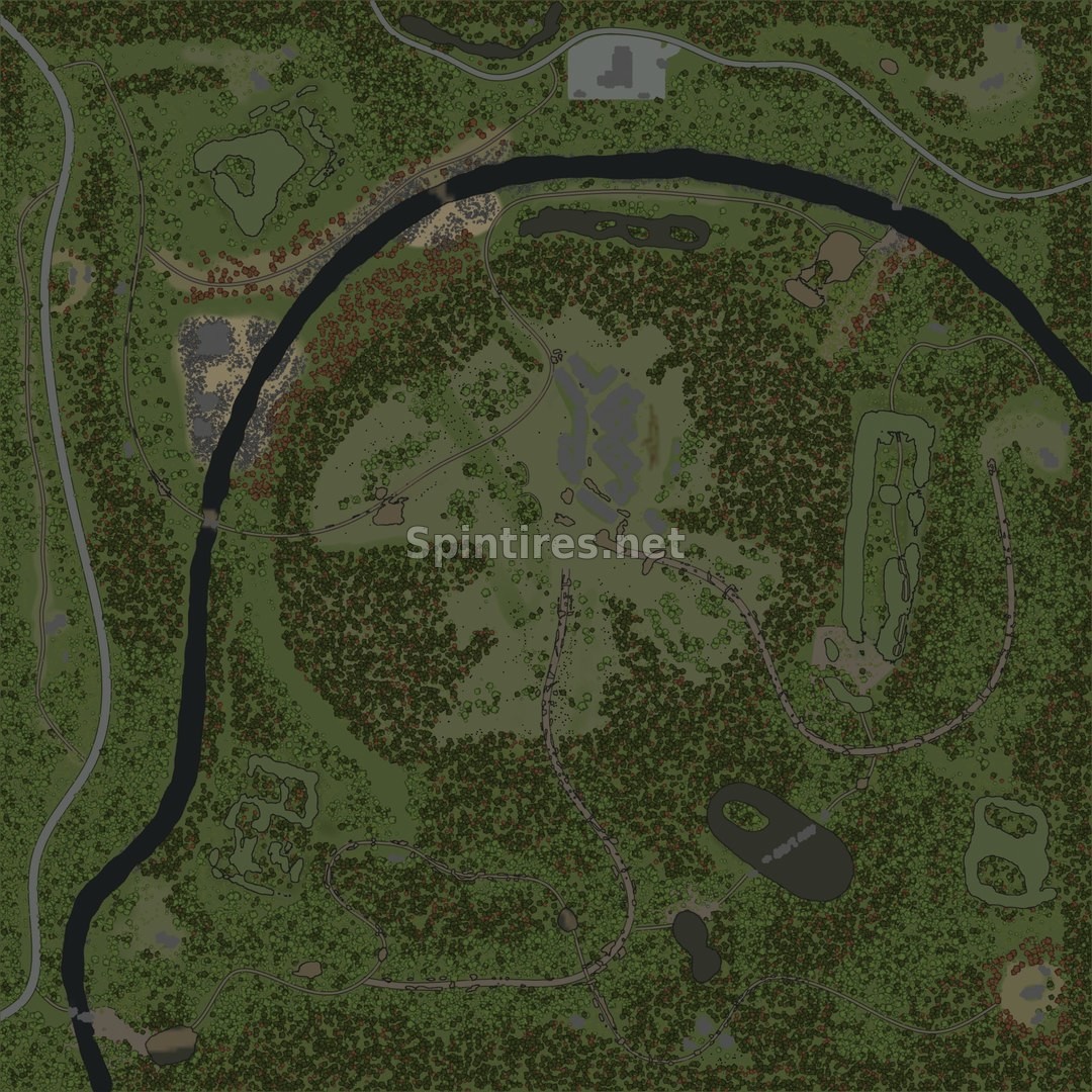 Карта «Шибир» для Spintires: MudRunner для Spintires 