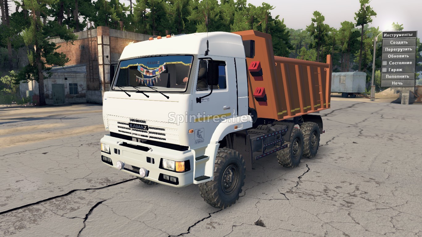 Камаз-65111 SV для Spin Tires v03.03.16 для Spintires 