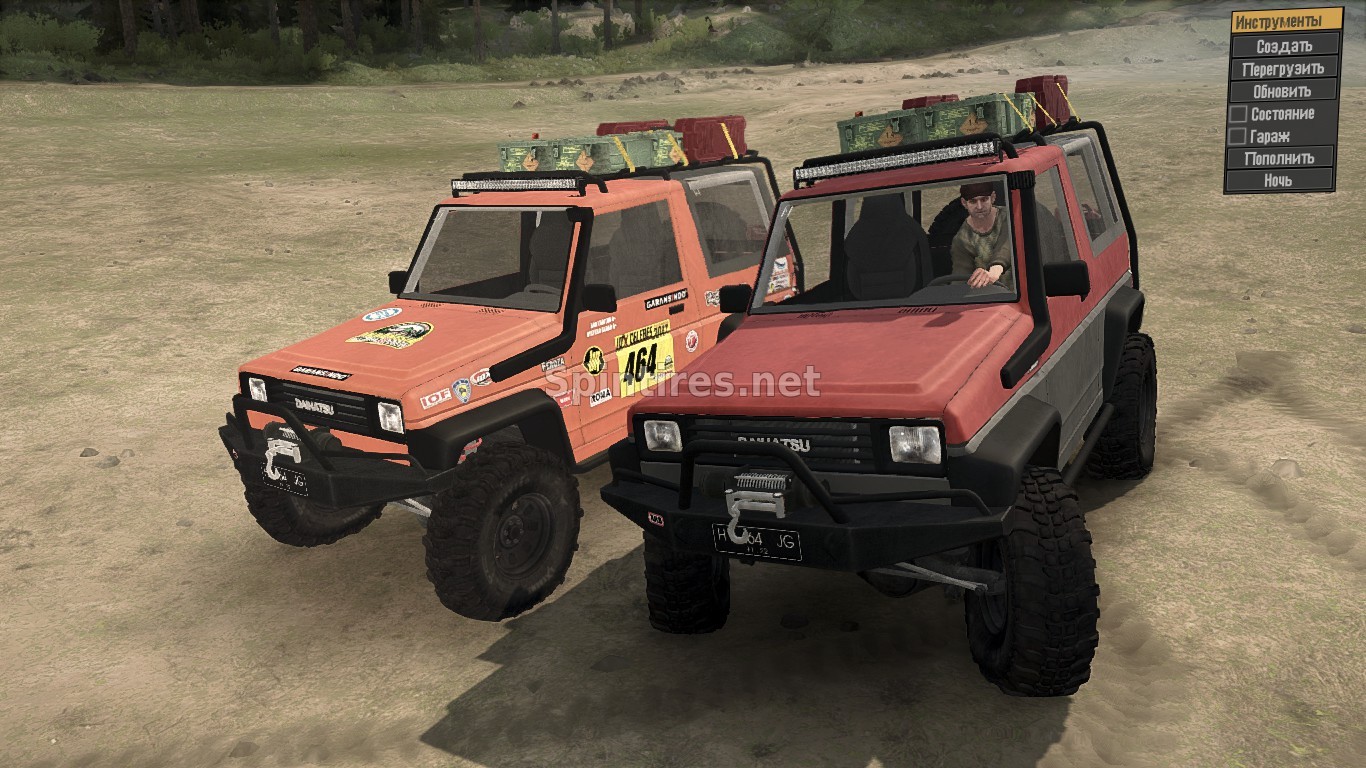 Мод Daihatsu Feroza для Spintires: MudRunner для Spintires 