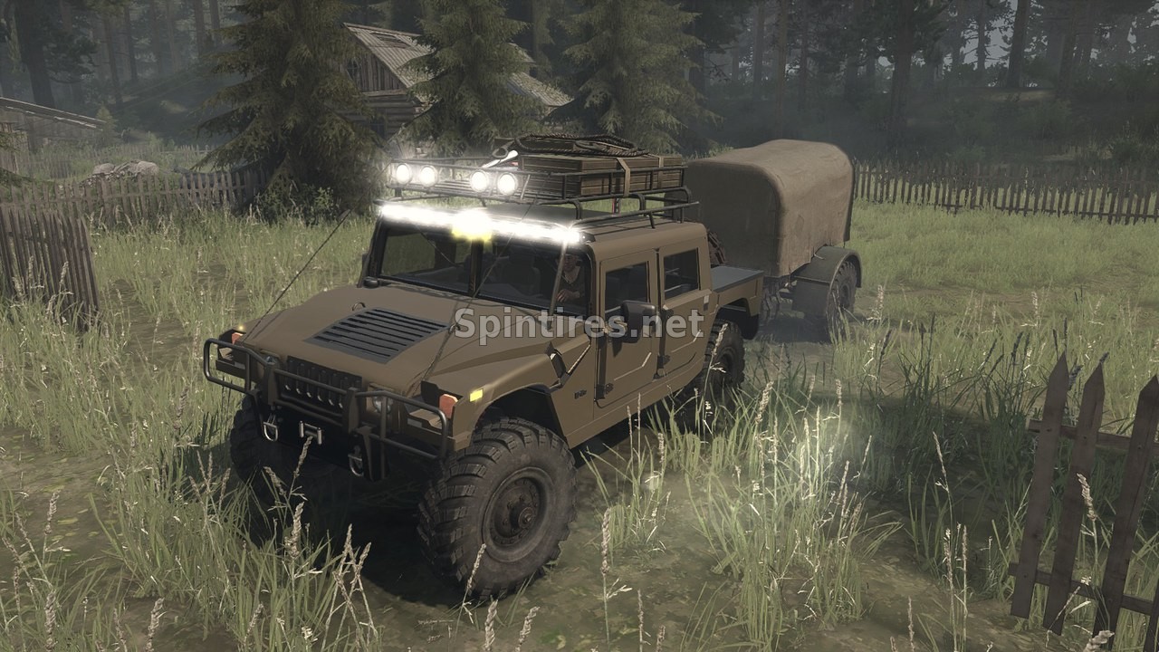 Hummer H1 для Spintires: MudRunner для Spintires 