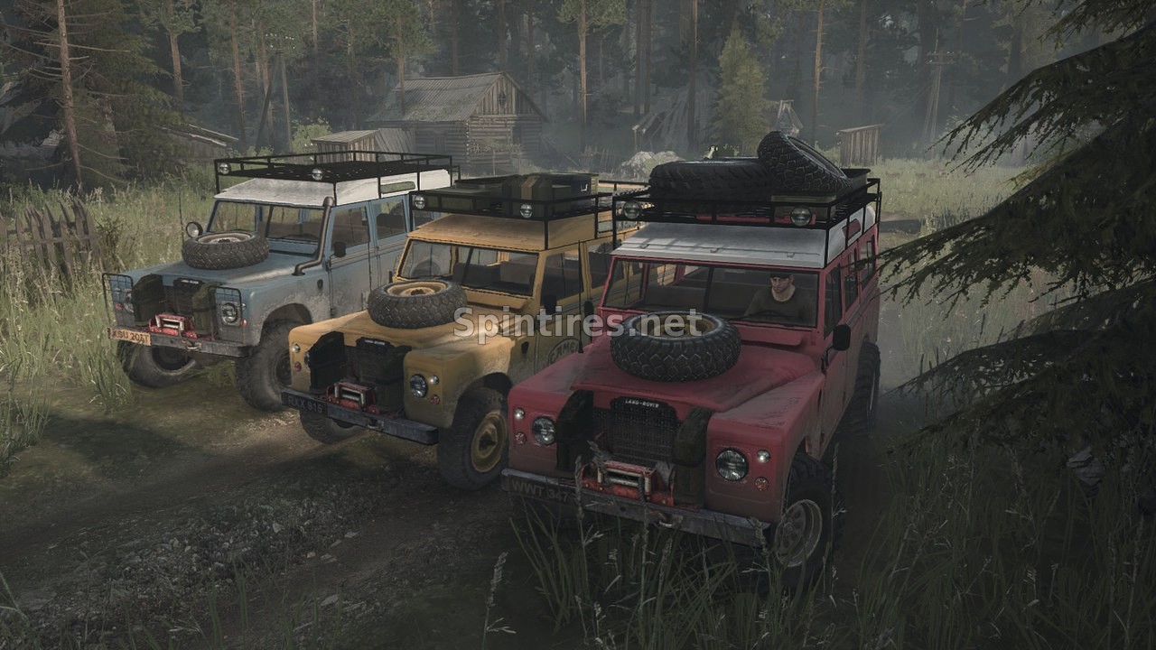 Land Rover series для Spintires: MudRunne для Spintires 
