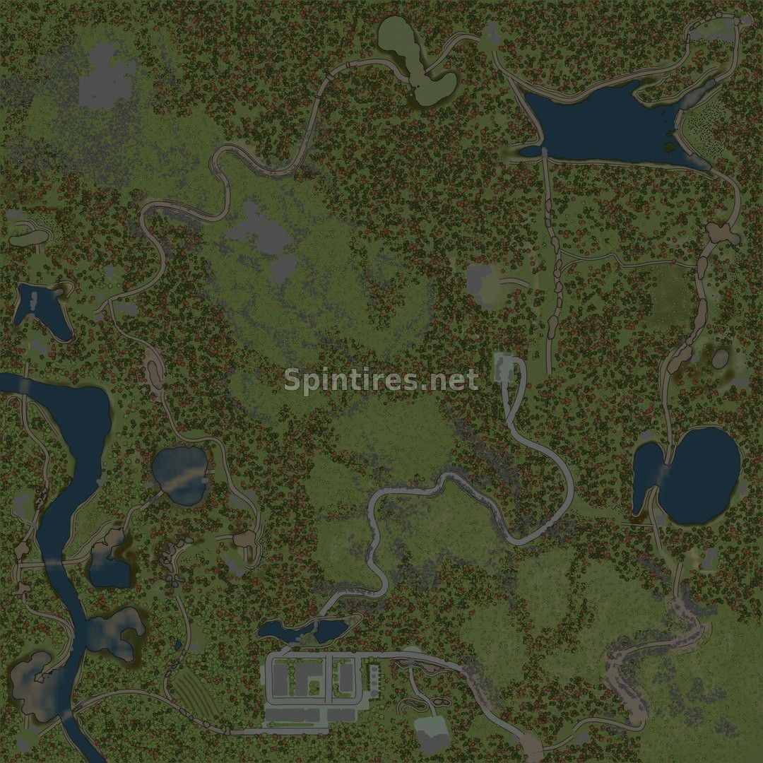 Карта «Опасный перевал» для Spintires: MudRunner для Spintires 