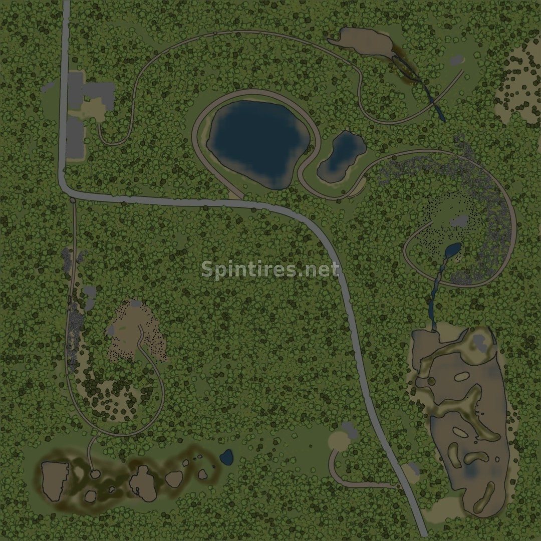 Карта «Алькейн» для Spintires: MudRunner для Spintires 