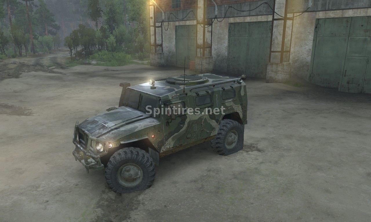 Газ 2975 «Тигр» Обновление 26.11.17 для Spintires: MudRunner для Spintires 