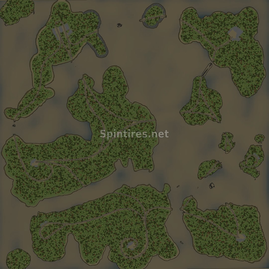 Карта «Вода» для Spintires: MudRunner для Spintires 
