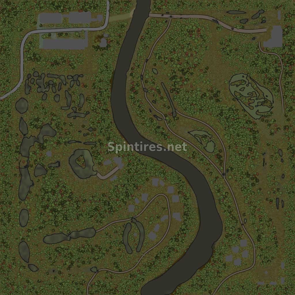 Карта «Крема» для Spintires: MudRunner для Spintires 