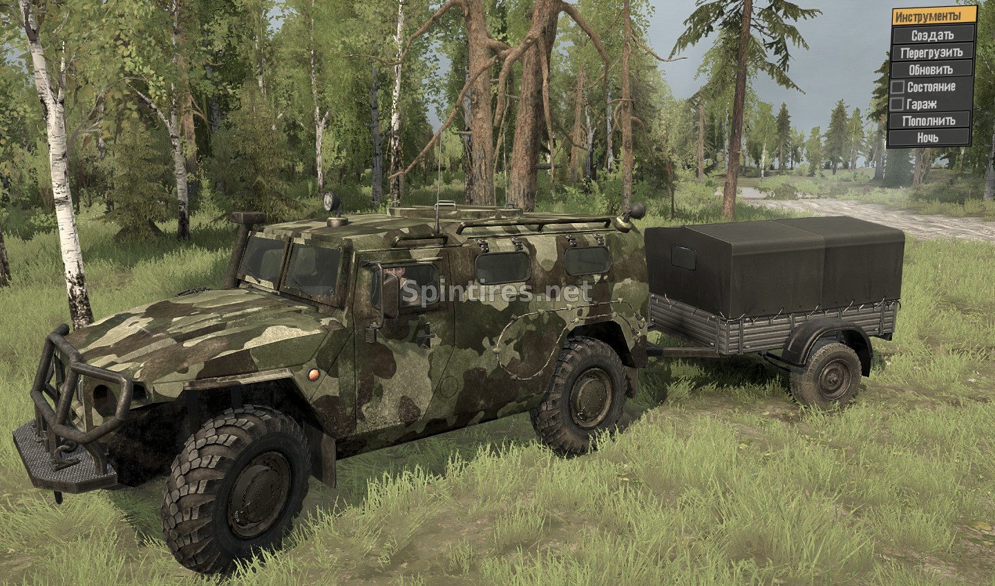Мод Газ-2330 «Тигр» версия 1.2 для Spintires: MudRunner для Spintires 
